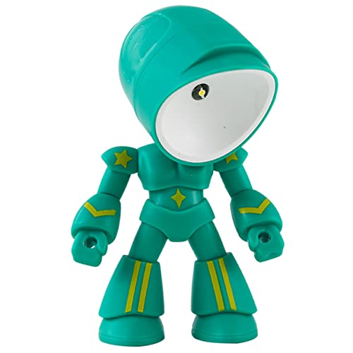 Zerodeko Kleine Schreibtischlampe LED Roboterform Einstellbares Für Büro Und Schlafzimmer Tragbar Und Leicht Als von Zerodeko