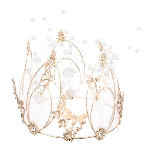 Zerodeko Kreative Tortendeko Handgefertigter Haarschmuck für Hochzeit Geburtstag Party Vielseitiger Cake Topper und Haarreif Bezaubernde Prinzessinnen Dekoration für Mädchen Zerodeko Kreative Tortendeko Handgefertigter Haarschmuck für Hochzeit Geburtstag Party Vielseitiger Cake Topper und Haarreif Bezaubernde Prinzessinnen Dekoration für Mädchen von Zerodeko