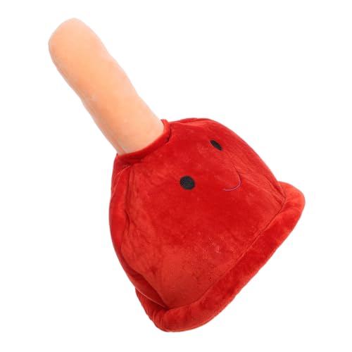 Zerodeko Lustiger Cartoon Kopfputz Karneval Kostüm Mütze Weiches Material Halloween Cosplay Party Hut Erwachsene Jugendliche Accessoire von Zerodeko