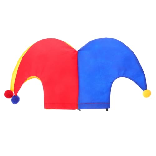 Zerodeko Lustiger Clownhut Clownhut Narrenhut Clown Partyhut Karneval Kostüm Performance Prop für Damen Herren Zerodeko Lustiger Clownhut Clownhut Narrenhut Clown Partyhut Karneval Kostüm Performance Prop für Damen Herren von Zerodeko