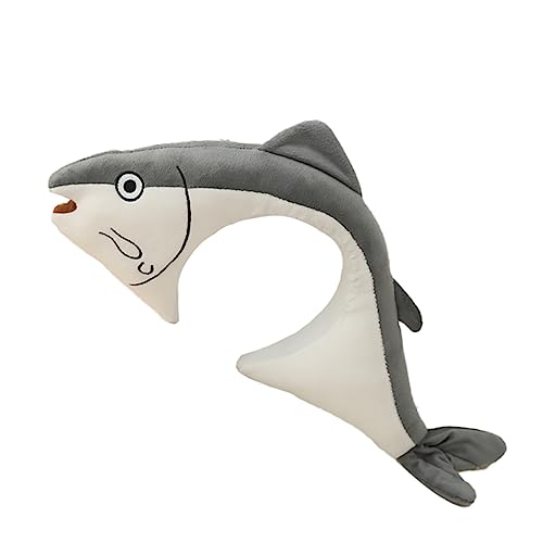 Zerodeko Lustiger Fisch Haarreif Leichtes Party Accessoire für Karneval Musikfestival Cosplay als Foto Requisite und Auffälliges Kostümzubehör für Damen und Jugendliche von Zerodeko