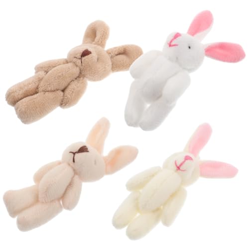 Zerodeko Mini Plüsch Joint Häschen Puppen Dekorative Hasenfiguren Und Süße Anhänger Und Taschendekoration Für Kreative DIY Projekte Zerodeko Mini Plüsch Joint Häschen Puppen Dekorative Hasenfiguren Und Süße Anhänger Und Taschendekoration Für Kreative DIY Projekte von Zerodeko