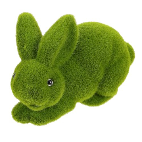 Zerodeko Osterdeko Hase Aus Moosgummi üßes Kaninchen Als Gartenornament Für Rasen Und Blumenbeet Dekorativer Kleiner Hase von Zerodeko