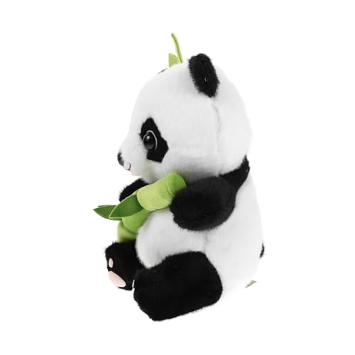 Zerodeko Panda-Puppe Panda Panda plüschtier Sammlung Panda Lebensechtes Panda Design Panda Dekorationsartikel gefülltes Panda- Kuscheltier PP Baumwolle von Zerodeko