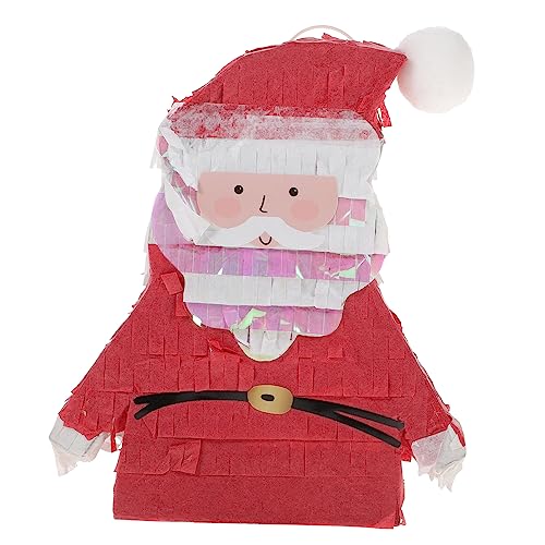 Zerodeko Pinata aus Umweltfreundlichem Weihnachtsmann für Weihnachtsfeiern Geburtstage und Partys zum Befüllen mit Süßigkeiten und Kleinen Geschenken Robust und Gestaltet Zerodeko Pinata aus Umweltfreundlichem Weihnachtsmann für Weihnachtsfeiern Geburtstage und Partys zum Befüllen mit Süßigkeiten und Kleinen Geschenken Robust und Gestaltet von Zerodeko