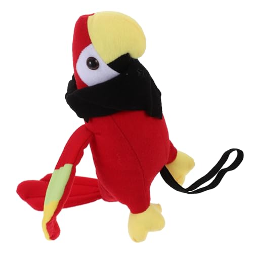 Zerodeko Piraten Papagei Plüschspielzeug für Schulter Halloween Cosplay Zubehör mit Schwarzem Halstuch Teiliges für Partys und Kostüm Accessoires Zerodeko Piraten Papagei Plüschspielzeug für Schulter Halloween Cosplay Zubehör mit Schwarzem Halstuch Teiliges für Partys und Kostüm Accessoires von Zerodeko