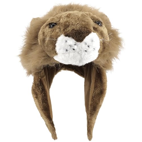 Zerodeko Plüsch Löwen Hut Niedliche Ausgestopfte Tiere Lustige Löwen Winterhut Skigehut Löwenkopfkostüm Für Erwachsene Und Kinder Halloween Party Rolle Performance Requisiten Zerodeko Plüsch Löwen Hut Niedliche Ausgestopfte Tiere Lustige Löwen Winterhut Skigehut Löwenkopfkostüm Für Erwachsene Und Kinder Halloween Party Rolle Performance Requisiten von Zerodeko