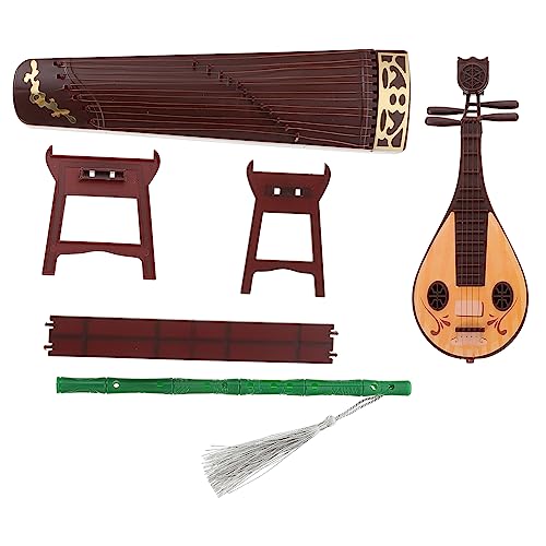 Zerodeko Puppen-musikinstrumenten-Set Mini-pipa-Imitation Mini-Musikinstrument Für Die Dekoration Zerodeko Puppen-musikinstrumenten-Set Mini-pipa-Imitation Mini-Musikinstrument Für Die Dekoration von Zerodeko