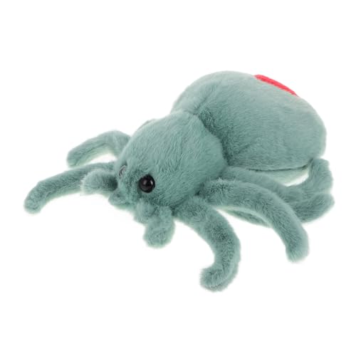 Zerodeko Rotschwanzspinne- für kinderspielzeug Kuscheltier Spinne Niedliches Kuscheltier Rote Spinne deko Spinnen Halloween-Kuscheltiere Halloween-Stofftier Plüsch von Zerodeko