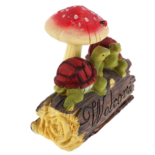 Zerodeko Schildkröten Garten Außenstatuen Mit Pilzen Garten Schildkröten Skulptur Aus Kunstharz Tierfigur Aus Kunstharz Für Hof Rasen Und Gartendekoration Zerodeko Schildkröten Garten Außenstatuen Mit Pilzen Garten Schildkröten Skulptur Aus Kunstharz Tierfigur Aus Kunstharz Für Hof Rasen Und Gartendekoration von Zerodeko