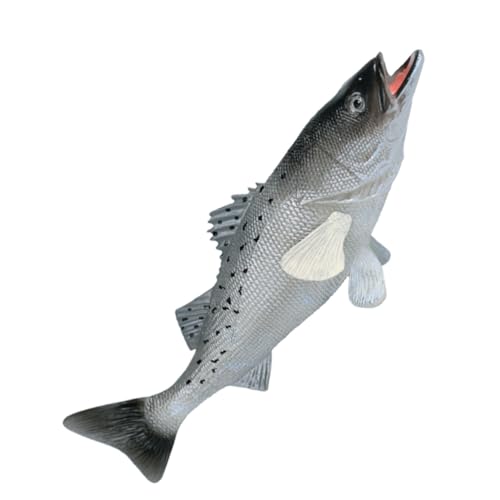 Zerodeko Simulations fischmodell aus Robustem Kunststoff Realistische Meerestiere Figur für Pädagogisches für Jungen und Mädchen Handlich und Langlebig als Aquarium Dekoration von Zerodeko