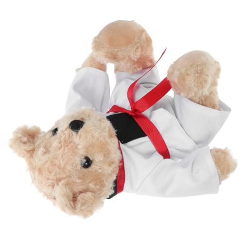 Zerodeko Taekwondo Plüschspielzeug Niedliches Weiches Stofftier für Taekwondo für Feiertage Geburtstage und Besondere Anlässe Einzigartiges Design von Zerodeko