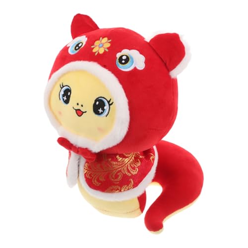 Zerodeko Tierkreis Schlangenpuppe Kleine Schlange Stofftier Stoffschlange Im Chinesischen Stil Schlangen Stofftiere Jahr Der Schlange Puppen Zum Chinesischen Neujahr von Zerodeko