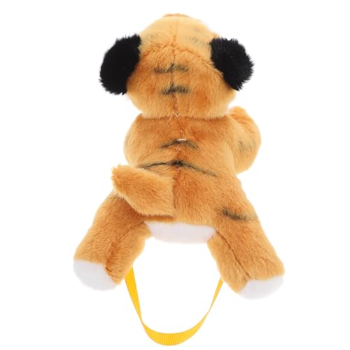 Zerodeko Tiger Plüschspielzeug Realistisches Leichtes Stofftier für Dschungelpartys Tragbarer Schulter Tiger für Sammler Süßes Kuscheltier als Partygeschenk Zerodeko Tiger Plüschspielzeug Realistisches Leichtes Stofftier für Dschungelpartys Tragbarer Schulter Tiger für Sammler Süßes Kuscheltier als Partygeschenk von Zerodeko