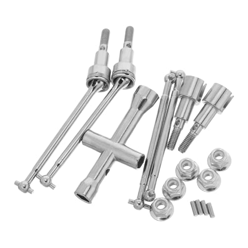 Zerodeko Zubehör für RC-Autos Autozubehörteile Auto Teil Ersatzradbaugruppe Walker-Teile Fahren Metall Silver Zerodeko Zubehör für RC-Autos Autozubehörteile Auto Teil Ersatzradbaugruppe Walker-Teile Fahren Metall Silver von Zerodeko