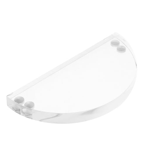 Zerodeko physikalische optische Linse kleine konvexe Linse konkav schreiender Spiegel Kuppel Lupe Prismen für Kinderwissenschaft optischer Komparator optisches Objektiv Acryl Transparent von Zerodeko