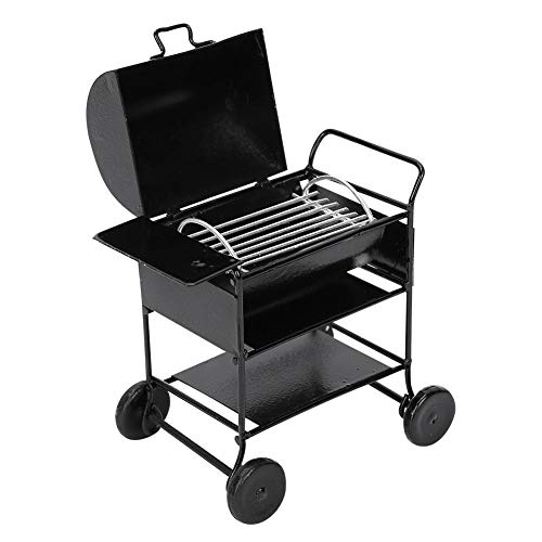 1:12 Minipuppenhaus BBQ Braten Zubehör Küche Simulation Ornament Dekor Spielzeug (BBQ Rack) von Zerodis