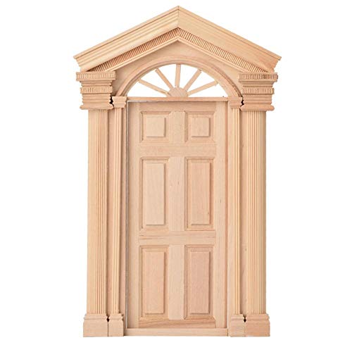 Zerodis 1:12 Puppenhaus DIY Mini Tür Holz Steepletop Fenster Sonne tür Tür Puppen Puppenhaus Möbel Zubehör für Kinder Zerodis 1:12 Puppenhaus DIY Mini Tür Holz Steepletop Fenster Sonne tür Tür Puppen Puppenhaus Möbel Zubehör für Kinder von Zerodis