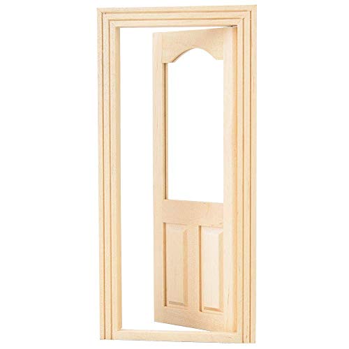 1:12 Puppenhaus Zubehör mini DIY Holztür Spielzeug Miniatur Simulation Möbel Set Puppenhaus Dekor Teile pädagogisches Modell für Mädchen Puppenhäuser 1:12 Puppenhaus Zubehör mini DIY Holztür Spielzeug Miniatur Simulation Möbel Set Puppenhaus Dekor Teile pädagogisches Modell für Mädchen Puppenhäuser von Zerodis