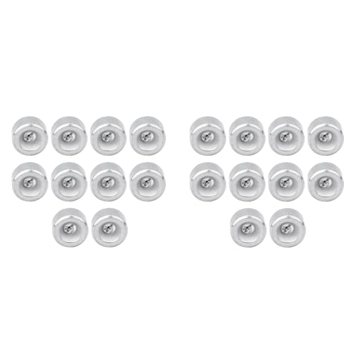 20-teiliges Set 500 G Gramm Kalibriergewicht Kit Set Gewicht für Digitale Waage mit Haken und Ring Metallgewicht Schmuckwaage von Zerodis
