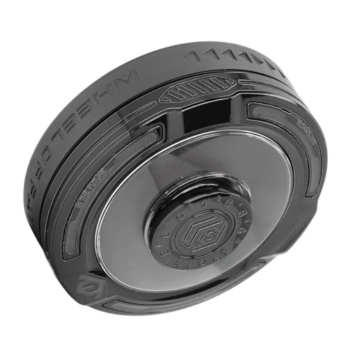 ADHD -Rotationsspielzeug Premium -Legierungsfinger Rotierendes Spielzeug Zur Entspannung, Fokusverbesserung, Angstlinderung, Metallhandspielzeug für Erwachsene und (Black) von Zerodis