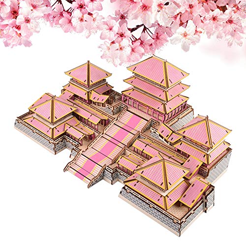 Holz Chinesisches Haus Puzzle DIY 3D Holzhandwerk Baukasten pädagogisches hölzernes zusammengesetztes Puzzle intelligentes Spielzeug für Kinder Erwachsene Weihnachten Geburtstagsgeschenk Holz Chinesisches Haus Puzzle DIY 3D Holzhandwerk Baukasten pädagogisches hölzernes zusammengesetztes Puzzle intelligentes Spielzeug für Kinder Erwachsene Weihnachten Geburtstagsgeschenk von Zerodis