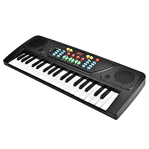 Kunststoff E Piano 37 Tasten USB Kinder Puzzle Früherziehung Keyboard Piano Digital Instrument Spielzeug mit Mikrofon für 3-12 Jahre Kinder Kunststoff E Piano 37 Tasten USB Kinder Puzzle Früherziehung Keyboard Piano Digital Instrument Spielzeug mit Mikrofon für 3-12 Jahre Kinder von Zerodis