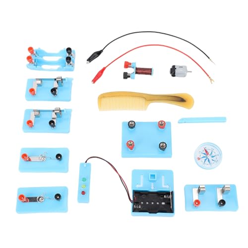 Lernkreis Experiment Box Kit Science Kits & Toys Electrical Experiment Box Parallel Circuit Building Kit Bildungsmittel für Windkraftanlagen Beleuchtet LED Ampeln von Zerodis