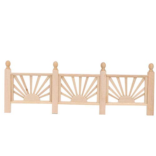 Puppenhaus Handlauf, 1:12 Puppenhaus Holz Handlauf Puppenhaus Garten DIY Dekoration Zubehör Pädagogisches Kinder für Mädchen Puppenhaus Handlauf, 1:12 Puppenhaus Holz Handlauf Puppenhaus Garten DIY Dekoration Zubehör Pädagogisches Kinder für Mädchen von Zerodis