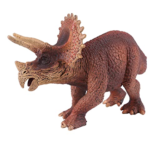 Zerodis Realistische Dinosaurier Triceratops Figuren Pädagogisch Spielzeug Spielfiguren Realistische Prähistorische Robuste Dinofigur für Junge Partyzubehör Lernstoffe (#1) von Zerodis