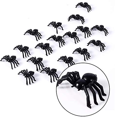 Zerodis Realistische Spinne Spielfiguren Halloween Streich Scherz Party Dekoration Kunststoff 50Pcs Zerodis Realistische Spinne Spielfiguren Halloween Streich Scherz Party Dekoration Kunststoff 50Pcs von Zerodis