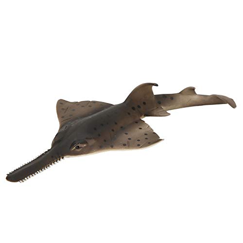 Sägefisch Modell Spielzeug lebensechte Simulation Ozean Tiermodell realistische Big Saw Fisch Spielzeug Modell Desktop Home Office Dekoration pädagogisches Spielzeug von Zerodis