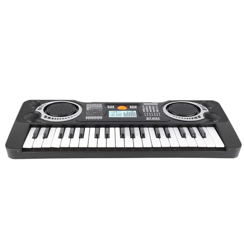 Tastaturspielzeug mit 37 Tasten für Kindermusik, Dual-Power-Modi, Premium-Sound, Früherziehung, Kunststoffmaterial von Zerodis