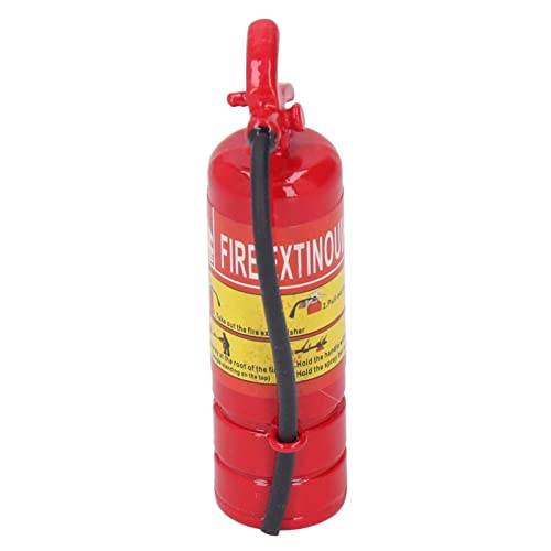 Zerodis 1:12 Skala -Legierungs -Legierungs Puppenhaus Feuerlöscher Dekoratives Modell für Puppenhauszubehör, Miniaturszenen (L) von Zerodis