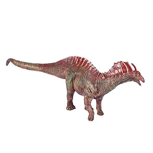 Zerodis Amargasaurus Dinosaurier Spielzeug Pädagogisches Kunststoff Hohe Simulation Dinosaurier Modell für Kinder Geburtstag Geschenk Home Office Dekoration(red) von Zerodis