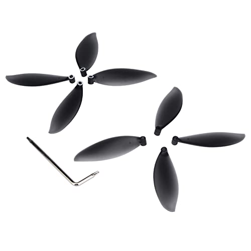 Zerodis Anafi Drohnen-Propellerblätter, 8-teiliges Set, Gut Ausbalancierte PC-Quadcopter-Requisiten für Sicheres Fliegen, Inklusive Schraubenschlüssel, Geeignet für RC-Enthusiasten Zerodis Anafi Drohnen-Propellerblätter, 8-teiliges Set, Gut Ausbalancierte PC-Quadcopter-Requisiten für Sicheres Fliegen, Inklusive Schraubenschlüssel, Geeignet für RC-Enthusiasten von Zerodis