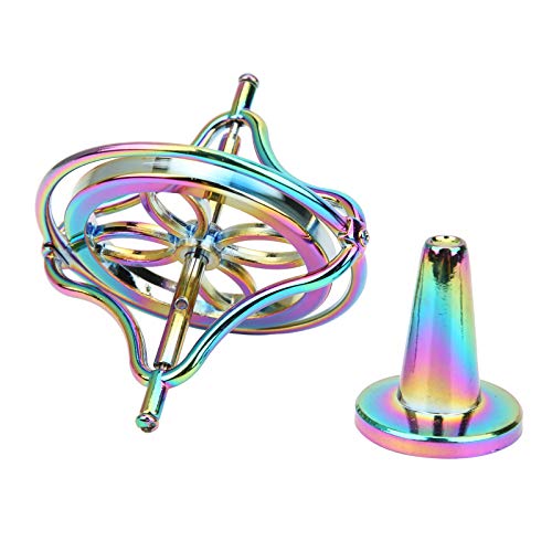Zerodis Anti-Gravity Balance Spielzeuglegierung Präzisionsgyroskop Stressabbau Scientifc Lernspielzeug für Kinder Kinder Kleinkind(#2) von Zerodis