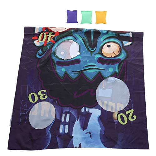 Zerodis Außen Werfen Play Flag-Sandbags-Kit für und Erwachsene, Großes Wurfspiel-Set für Partys, Hergestellt aus Hochwertigen Stoffen, Tragbaren und Waschbaren, Innen- und Außenaktivitäten von Zerodis