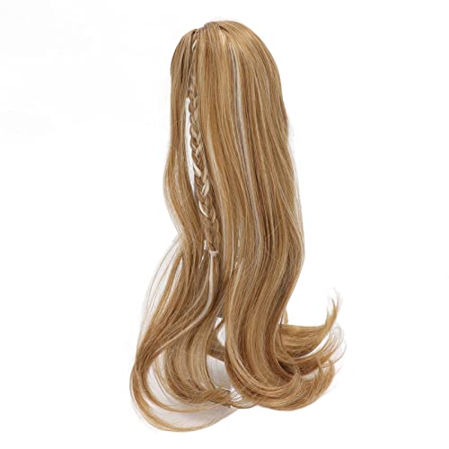 Zerodis BJD Doll Cabezón Weiche Temperatur Seide Curly 1/3 mit Pony, DIY-Ersatzersatz, Geeignet für 21-24 cm Kopfumfang von Zerodis
