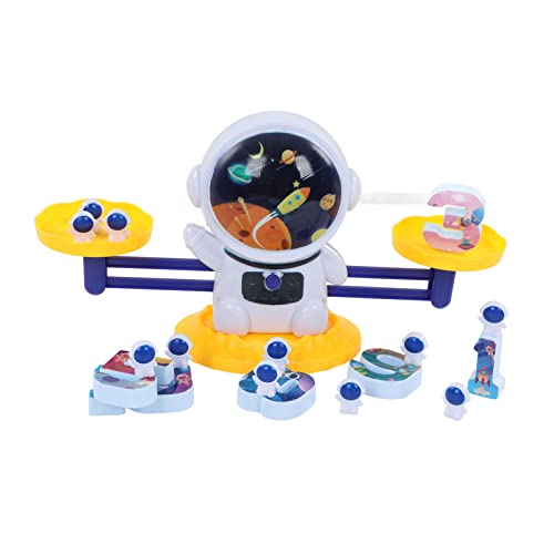 Zerodis Balance Math Learning Toy Pädagogische Gewichte Spiel für Mathematikzählen Logischspiele Set (Yellow) von Zerodis