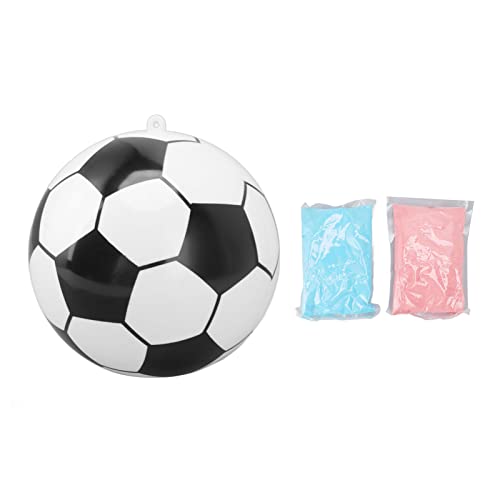 Zerodis Begrüßungskarten Partyversorgungen Geschlecht Enthüllen Fußball -Kit Fun Fußball Geschlecht Enthüllung Partyzubehör Raucheffekt Babyparty -Spiele für oder Mädchen Aufschluss über von Zerodis