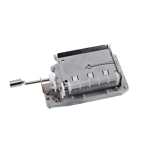 Zerodis DIY Hand Crank Tape Music Box Bewegung für die Komposition von Songs - 30 Nüsse, 3 Bands Enthalten Zerodis DIY Hand Crank Tape Music Box Bewegung für die Komposition von Songs - 30 Nüsse, 3 Bands Enthalten von Zerodis