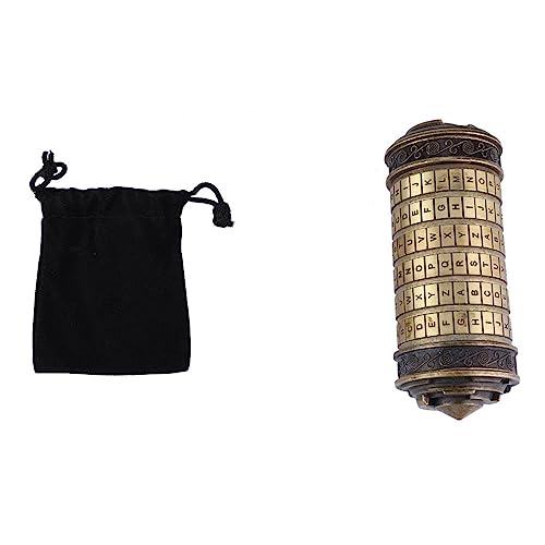 Zerodis Da Vinci Code Sperre Romantische Elegante Buchstabenschlossringhalter für Überraschungsliebhaber Premium -Metallmaterial Zerodis Da Vinci Code Sperre Romantische Elegante Buchstabenschlossringhalter für Überraschungsliebhaber Premium -Metallmaterial von Zerodis