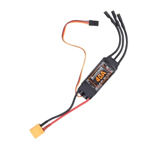 Zerodis Effiziente Drosselkalibrierung 40A Bürstenloser ESC -Geschwindigkeitsregler der Ausgabe für RC -Drohnen Flugzeuge Zubehör für FPV Enthusiasten Zerodis Effiziente Drosselkalibrierung 40A Bürstenloser ESC -Geschwindigkeitsregler der Ausgabe für RC -Drohnen Flugzeuge Zubehör für FPV Enthusiasten von Zerodis