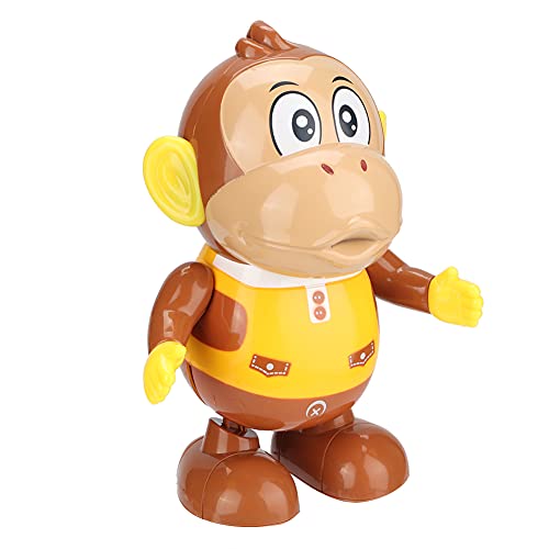 Zerodis Electric Kid Toy Dancing Swinging AFFE mit Leichter Musik, 2 Songs, Plastikmaterial, Idealer Kinderunterhaltung von Zerodis