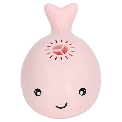Zerodis Elektrikwalbad Spielzeug Süßer Delphin -schwimmender Ball mit Lüfterfunktion für Kindergeschenk, USB -Ladung (PINK) von Zerodis