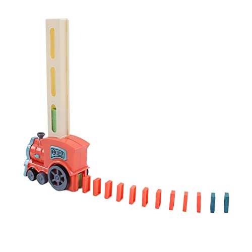 Zerodis Elektrische Zugblöcke Spielzeug Bildung Automatische Gebäudezugblöcke für, Realistische Soundeffekte, Ideales Zum Geburtstag, Festival, Bestehend aus Plastik (PINK) von Zerodis