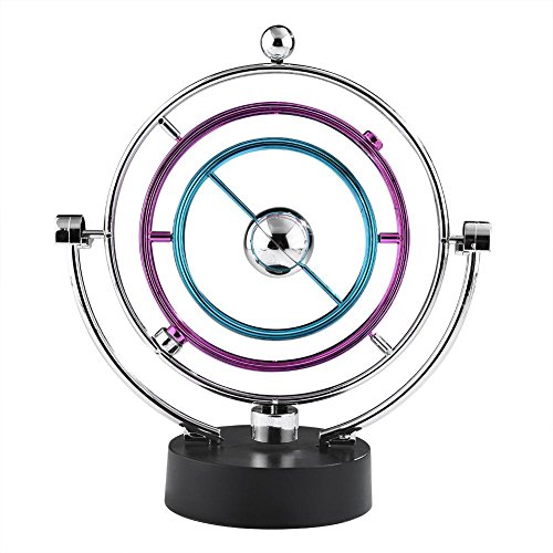 Zerodis Elektronische Schaukel Ball Schreibtisch Perpetuum Bewegung Physik Wissenschaft Spielzeug Kinetische Kunst Globus Newton Pendel für Office Home Ornamente Zerodis Elektronische Schaukel Ball Schreibtisch Perpetuum Bewegung Physik Wissenschaft Spielzeug Kinetische Kunst Globus Newton Pendel für Office Home Ornamente von Zerodis