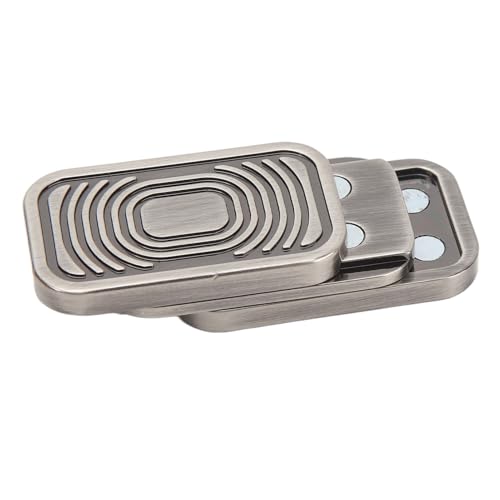 Zerodis Fidget Slider Poker Push Card Edelstahl -Spannungspannung Spielzeug für Hand Collection (A) von Zerodis
