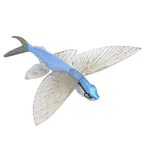 Zerodis Fliegende Fische Spielzeug Meerestier Figuren Ozean Meerestiere Modell Lernspielzeug für Aquarium Zubehör von Zerodis